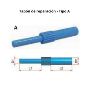 Tapón de reparación NIRON CLIMA  7/11mm