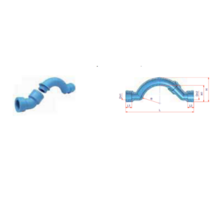 Desviación salvatubo compacto hembra/hembra NIRON CLIMA unión socket Ø20mm