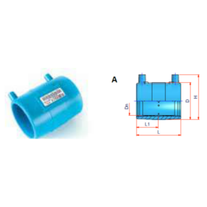 Manguito SDR11 NIRON CLIMA soldadura eléctrica (clase 1/6, clase 2/6, clase 4/6, clase 5/4) Ø250mm
