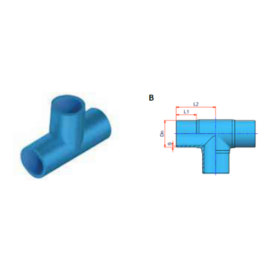 Te – SDR11 NIRON CLIMA soldadura a testa o accesorio eléctrico Ø250mm
